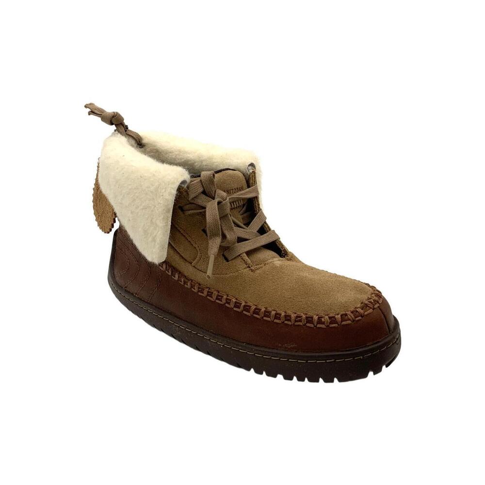 MUK LUKS Women's Skoden Manitobah Suede Ankle Boots Light Brown - Medium